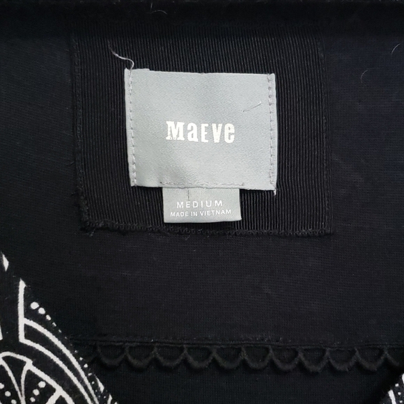 Maeve Anthropologie Faux Wrap Dress, Sz M - Picture 6 of 8